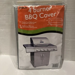 BBBQ Time 4 Burner Bbq Cover 62x23x21 Nylon Non Insulated - Picture 1 of 2