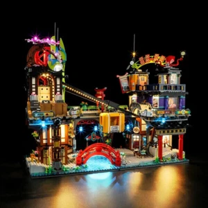LED Light Kit for NINJAGO City Markets 71799 Lights Only, AU - Picture 1 of 12