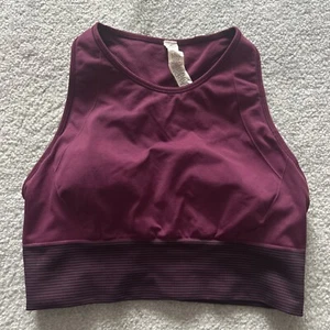 Lululemon Women's Maroon Bra Top - Size 10 US / 14 Aus - Picture 1 of 5