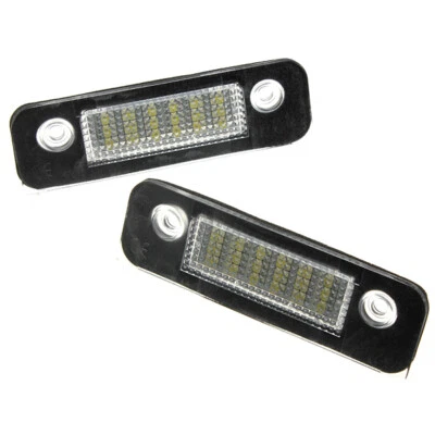 For Ford Mondeo MK2 96-00 Ford Fiesta 02-08 2x LED License Number Plate Lights - Image 1 of 4