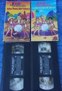 Josie And The Pussycats VHS Video Lot Cartoon Network Warner Brothers CN Vintage - Imagen 1 de 13