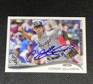 Conor Gillaspie Chicago White Sox Signed Auto 2014 Topps Card #639 ~ COA - Picture 1 of 3