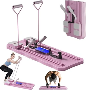 Pilates Reformer Board, Pilates Reformer Set, Multi Functional Foldable Pilates - Picture 1 of 7