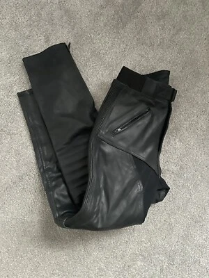 Bikers Gear UK Leather Motorcycle Trousers Black Armoured W30” L30” - Image 1 of 4