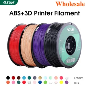 eSUN -hurtownia- 10 rolek ABS + ABS PLUS filament 1,75 mm 1KG do drukarki 3D - Zdjęcie 1 z 19