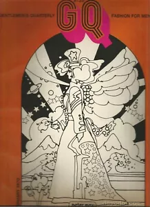 GQ 1970 Peter Max - Designers Ralph Lauren-Larry Kane-Peter Haspel-Lycett Green - Imagen 1 de 12