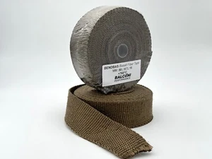 BENDA TERMICA BASALTO PER FASCIATURA COLLETTORI MARMITTA DOWNPIPE 50mm 15 METRI - Afbeelding 1 van 7