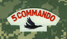 Mercenary Coronel Mad Mike Hoare Wild Geese "Comando 12.7cm con Plancha Insignia