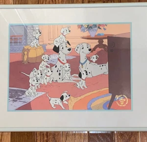 Disney Store Animation Art 101 Dalmations lizenzierte Reproduktion Cel Art gerahmt - Bild 1 von 1