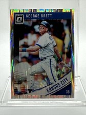 2018 Panini Donruss Optic Shock Holo Refractor #97 George Brett