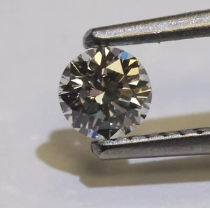 GIA loose certified .25ct F SI1 Brilliant round cut Natural Diamond - Imagen 1 de 7