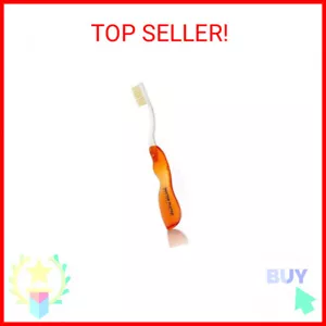 MOUTHWATCHERS Dr Plotkas Cepillo de dientes de hilo dental extra suave, cepillo de dientes de viaje plegable - Imagen 1 de 2