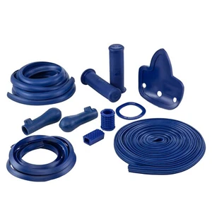 KIT DE GOMA VESPA AZUL SE ADAPTA A 125 VNB1-5 / 150 VBB / 160 GS / 11 PIEZAS - Imagen 1 de 1
