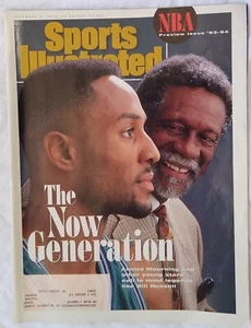 Sports Illustrated November  8, 1993 Alonzo Mourning Bill Russell NBA Basketball - Picture 1 of 2
