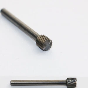 VHM Cut Pin Ø 5,2 Shaft 3mm Cylindrical Shape Rotary Burs Dremel Cutter New 41R - Picture 1 of 1