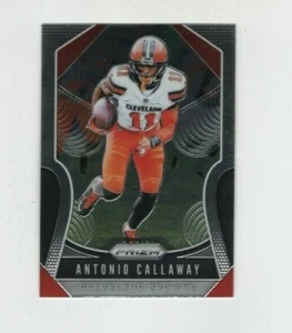2019 PANINI PRIZM FOOTBALL - ANTONIO CALLAWAY CLEVELAND BROWNS #84 - Picture 1 of 5