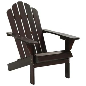 vidaXL Garden Chair Wood Brown, 45703 - Picture 1 of 6