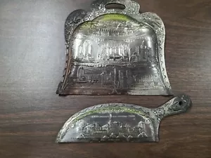1933-34 Chicago World's Fair Crumb Pan And Scraper Set - Picture 1 of 4