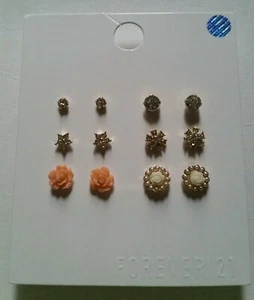 BRAND NEW Forever 21 Stud Earrings Set!! - Picture 1 of 1