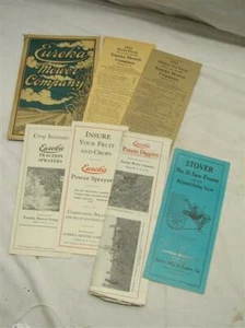 Lote Eureka Cortacésped Agricultura Agricultura Papel Folleto Catálogo Maquinaria Equipo - Imagen 1 de 5