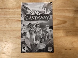 Los Sims 2 Náufrago (PlayStation 2 PS2) solo manual de instrucciones - Imagen 1 de 3