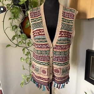Napa Valley 90s Western Sweater Vest - Medium - Bild 1 von 10
