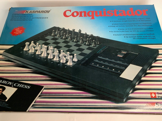 Saitek Garry Kasparov Coach Partner Electronic Chess Board