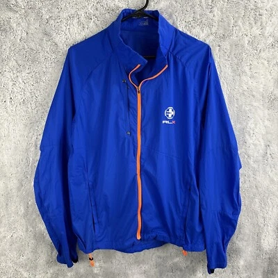 RLX Ralph Lauren Golf Performance Full Zip Long Sleeve Windbreaker Sz Large - Image 1 of 4