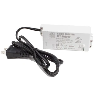 UL Listed 24v 3A 72W LED LIGHT AC POWER ADAPTER FOR STRIP MODULE SHOWCASE  - Picture 1 of 9