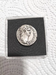 Nero an Tetradrachme von Antiochia, Seleukide und Pieria von 63/64 n. Chr. sehr selten  - Bild 1 von 6