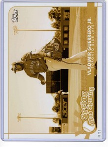 Vladimir Guerrero Jr. 2020 Topps Opening Day Spring has Sprung 5x7 Gold #SHS-21 