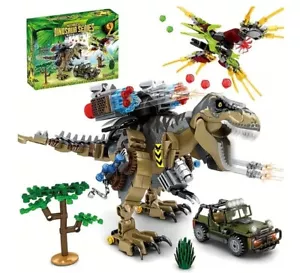 725 Stk. T-Rex Build & Play Set. Mechanisch, ab 10 Jahren neu im Karton - Bild 1 von 9