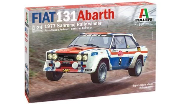 1/24 Modellino Fiat 131 Abarth San Remo- Italeri - ITA3623 - Immagine 1 di 1
