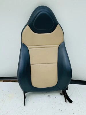 06-09 Saturn Sky Pontiac Solstice Seat Back Upper Part Cover  gray yell left OEM - Image 1 of 4