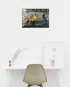 A Sunday Afternoon... 1886 POSTER PRINT Georges Seurat Painting Vintage Wall Art - Picture 1 of 4