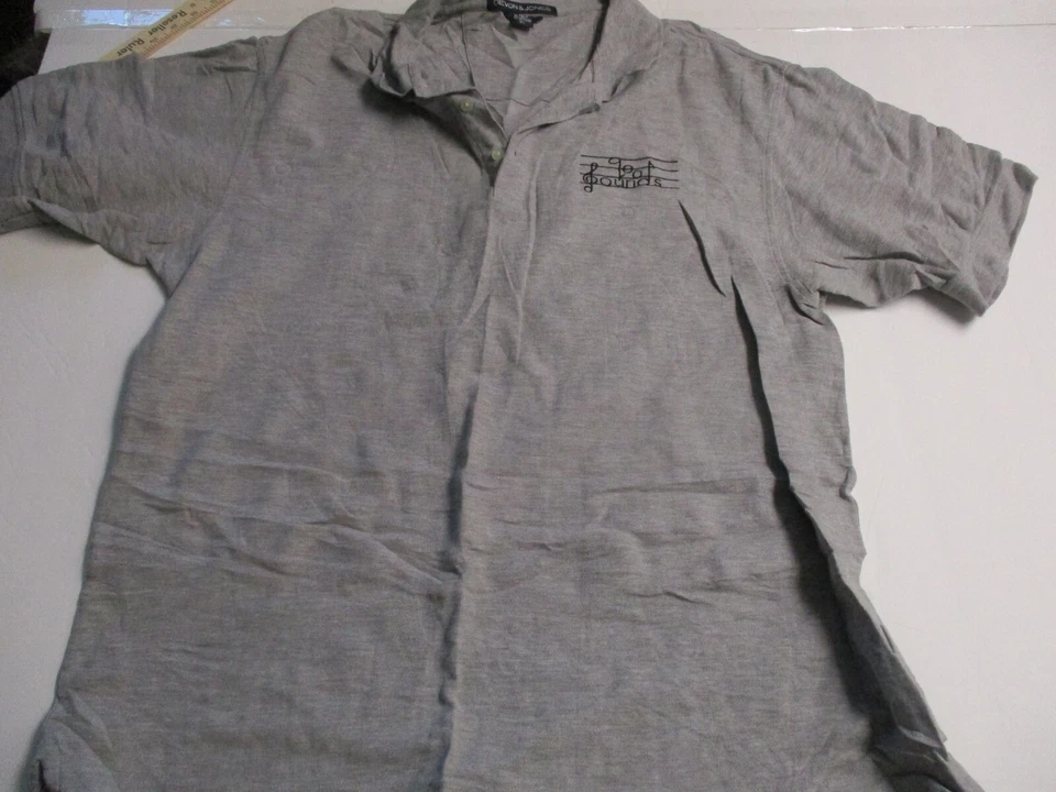 mens devon & jones gray button up shirt sz xl - Image 1 of 4