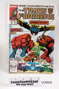Issue 37 Toy Soldiers! G1 Marvel US Comics Transformers - Picture 1 of 1