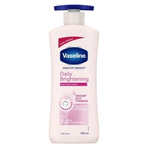 VASELINE Healthy Daily Brightening Moisturizer Sun Protection Body Lotion -400ml - Picture 1 of 6