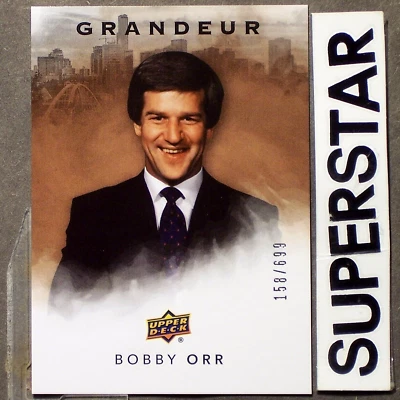 BOBBY ORR 2021 Upper Deck Grandeur Copper /699 #G-3 (a Boston Bruins - Image 1 of 4