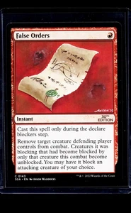 2022 MTG Magic The Gathering 30A 30th Anniversary Edition #143 False Orders - Picture 1 of 2
