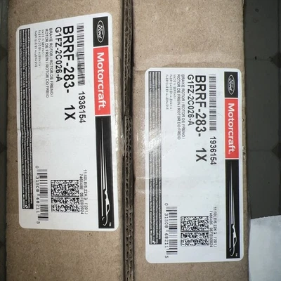 Two OEM Genuine Ford Focus 2016-2018 Rear Disc Brake Rotors G1Fz-2C026-A Pair - Image 1 of 2