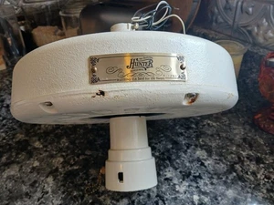 VTG 1990 Hunter Original Ceiling Fan White Motor Only #23266 / No Blades (2) - Picture 1 of 14