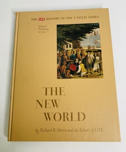1963 The New World Vol 1 Time Life Hardcover Book by Richard Morris Vintage - Picture 1 of 6