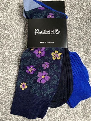 Pantherella Mens Socks - 3 Pair Pack Size 10-12 - Image 1 of 4