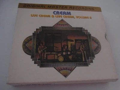 Cream  /  Live Cream & Vol 2   MFSL 2 CD Box   ( 24 Karat Gold )  USA - Bild 1 von 4