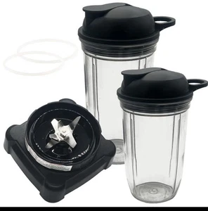 Ninja Replacement extractor blade with 18oz 24oz cup and spout lid for Ninja Pro - Picture 1 of 1