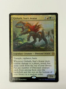 Lámina Gishath, Sun's Avatar Ixalan ENGARZADA SUPERIOR VER FOTOS - Imagen 1 de 4