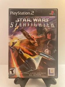 Star Wars StarFighter (PlayStation 2, PS2, 2006) CIB Tested - Picture 1 of 8