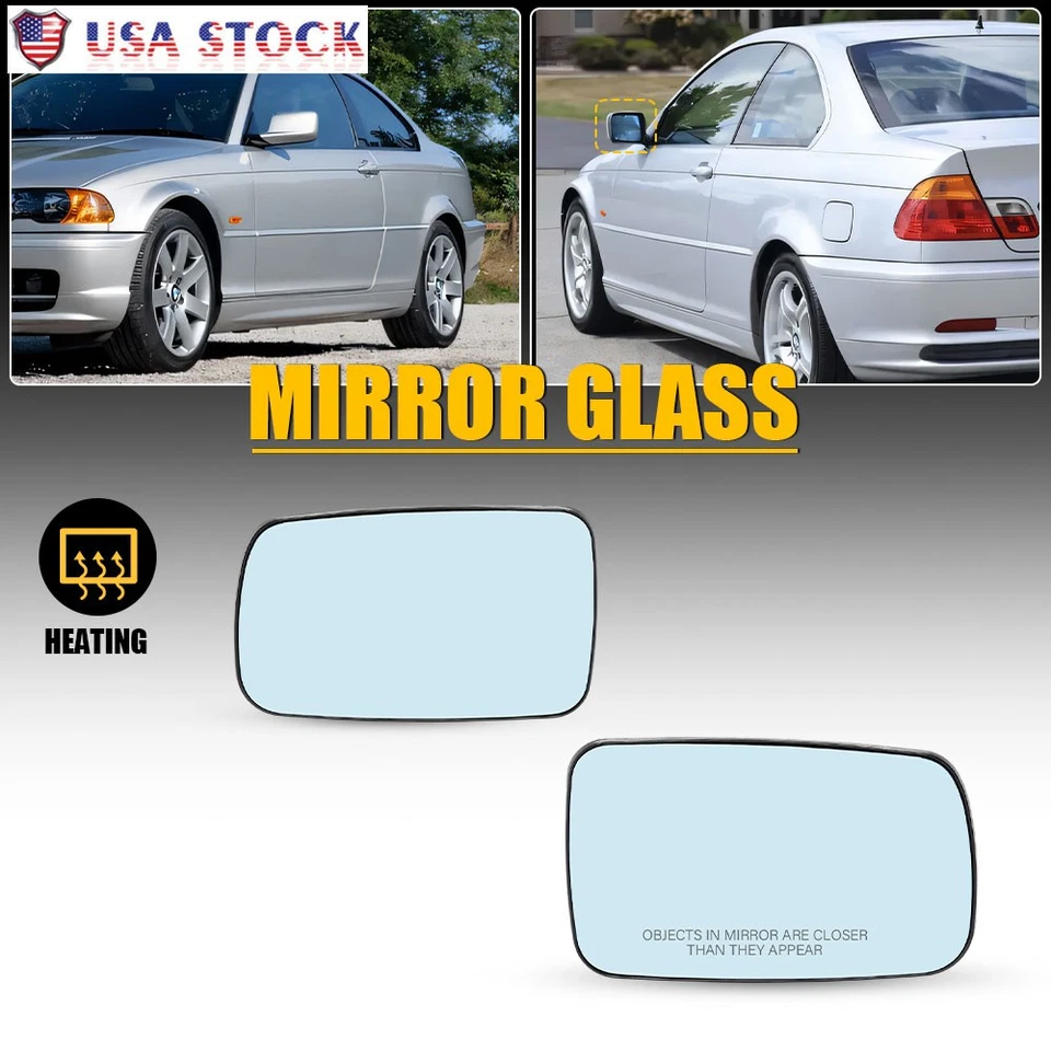 NUEVO Espejo retrovisor izquierdo derecho vidrio térmico para BMW 745i 750i 760i 745Li 750Li 760Li Foto 1 de 4