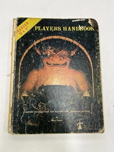 Advanced D&D Players Handbook 6th Printing TSR Gary Gygax 1978 Dungeons Dragons - Picture 1 of 19